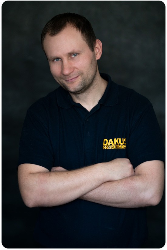 Daniel-Viorel Lazur, founder and managing director of Dakus Construction